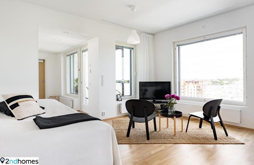 "Kanava" - New 1Br Apartment With Sauna, Balcony & Views, Hosted By 2Ndhomes Tammerfors Exteriör bild